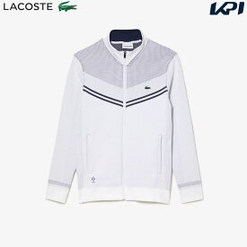 【全品10％OFFクーポン▼】「あす楽対応」ラコステ LACOSTE テニスウェア メンズ 『ダニール・メドベージェフ』メッシュ切り替えトラックジャケット SH1090-99-BED 2023FW 『即日出荷』