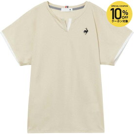 【全品10％OFFクーポン】ルコック le coq sportif テニスウェア レディース ゲームシャツ LN6SHT10L 2026SS
