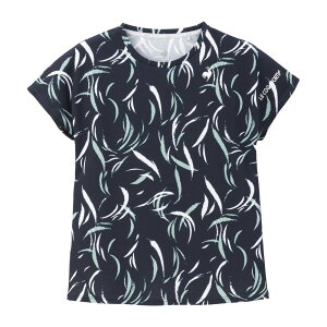 ルコック le coq sportif テニスウェア レディース グラフィックゲームシャツ LN4FHT31L 2024FW