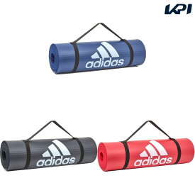 【全品10％OFFクーポン▼～4/17 9:59】アディダス adidas 健康・ボディケアアクセサリー フィットネスマット 10mm ADMT11015