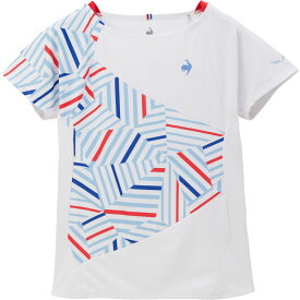 ルコック le coq sportif テニスウェア レディース エールフォルム ゲームシャツ QTWXJA02 2024SS