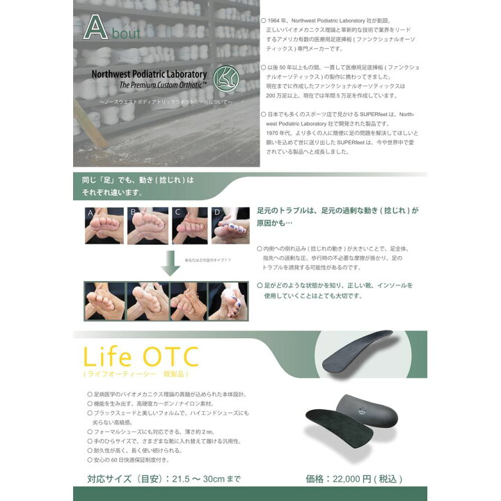 楽天市場】【10％OFFクーポン対象】『即日出荷』NWPL インソール Life 