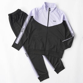 【10％OFFクーポン対象〜7/20】REPIPI マルチSPウェア ジュニア 切替ジャージ上下セット 143851 2024FW