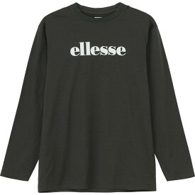 【全品10％OFFクーポン▼】エレッセ Ellesse テニスウェア ユニセックス ハイゲージロングスリーブロゴティ EU123102 2023FW