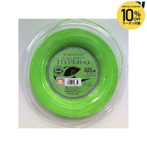 �y10��OFF�N�[�|���Ώہz�\�����R SOLINCO �e�j�X�K�b�g�E�X�g�����O SOLINCO HYPER-G ROUND �n�C�p�[G���E���h 200m���[�� KSC789R