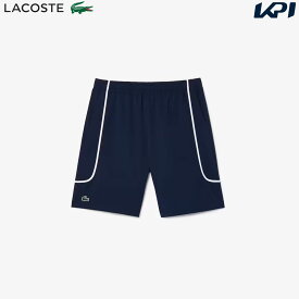 【全品10％OFFクーポン▼】「あす楽対応」ラコステ LACOSTE テニスウェア メンズ コントラストラインウルトラドライテニスショーツ GH7460-99-166 2024SS 『即日出荷』