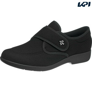 ASAHI アサヒシューズ ワーキングシューズ レディース 快歩主義 KHS L118 BKストレッチ KS23328