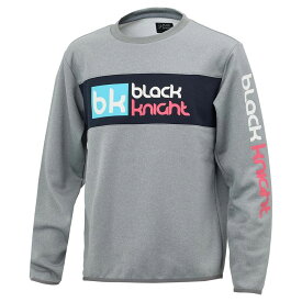 【10%OFFクーポン対象】ブラックナイト Black knight バドミントンウェア ユニセックス ライトトレーナー T-5660U 2025FW