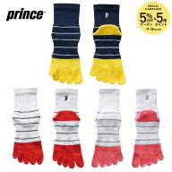 【全品10％OFFクーポン】「最短当日出荷」プリンス Prince テニスウェア レディース 5本指ソックス PS370…