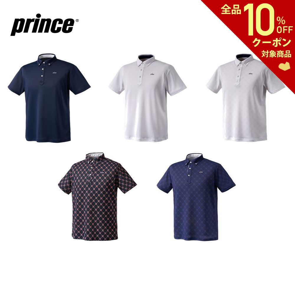 30％OFF 3注目商品 クリアランスセール プリンス Prince MS1101 受賞店 テニスウェア ユニセックス 予約 ポロシャツ 2021SS