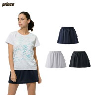 プリンス Prince テニスウェア レディース スパッツ付スコート TML324T TEAM WEAR チームウェア ベストセ…