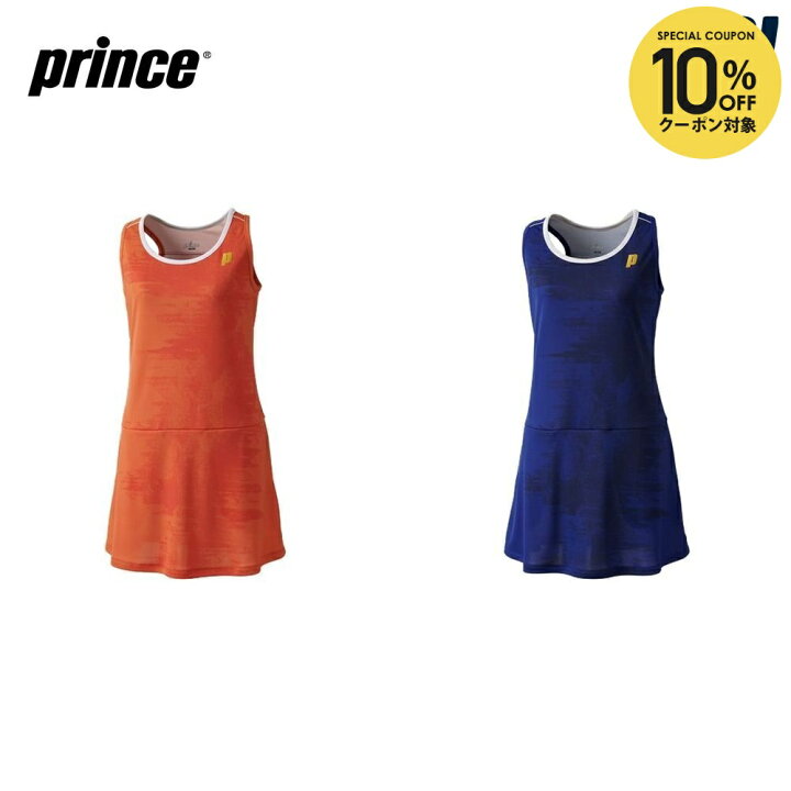 楽天市場 全品10 Offクーポン 2 6 あす楽対応 プリンス Prince テニスウェア レディース ワンピース Wf0414 fw 即日出荷 Kpi