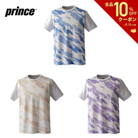 【全品10％OFFクーポン▼】プリンス Prince テニスウェア ユニセックス ゲームシャツ TEAM WEAR TMU177T-2022 2022SS