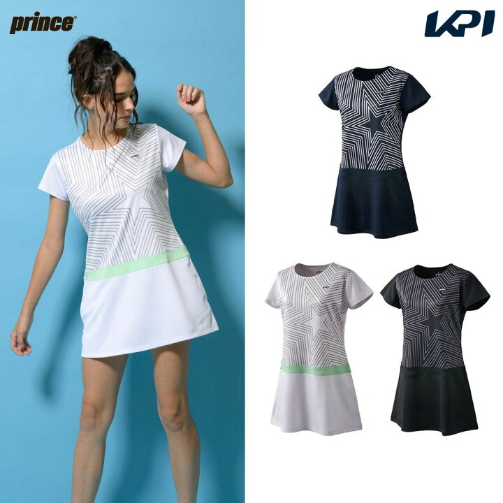 楽天市場 全品10 Offクーポン 8 11 あす楽対応 プリンス Prince テニスウェア レディース ワンピース Ws2403 22ss 即日出荷 Kpi