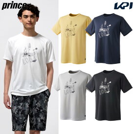 プリンス Prince テニスウェア ユニセックス Tシャツ MS5013 2025SS