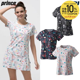 プリンス Prince テニスウェア レディース ゲームシャツ WS5056 2025SS