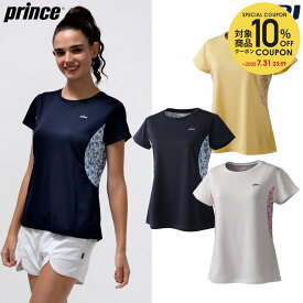 プリンス Prince テニスウェア レディース ゲームシャツ WS5064 2025SS