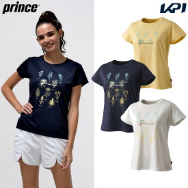 プリンス Prince テニスウェア レディース Tシャツ WS5066 2025SS