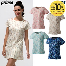 プリンス Prince テニスウェア レディース ゲームシャツ WS5070 2025SS
