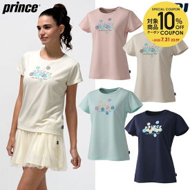 プリンス Prince テニスウェア レディース Tシャツ WS5074 2025SS