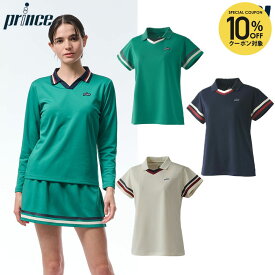 【全品10％OFFクーポン】プリンス Prince テニスウェア レディース ポロシャツ WF5079 2025FW