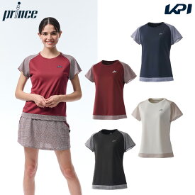 プリンス Prince テニスウェア レディース ゲームシャツ WF5084 2025FW