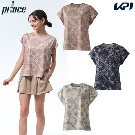 【10％OFFクーポン対象】プリンス Prince テニスウェア レディース ゲームシャツ WF5086 2025FW