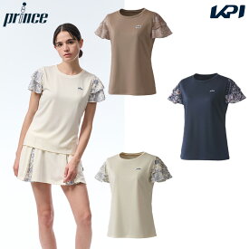 プリンス Prince テニスウェア レディース ゲームシャツ WF5087 2025FW