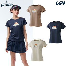 プリンス Prince テニスウェア レディース Tシャツ WF5088 2025FW