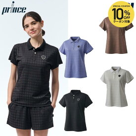 【全品10％OFFクーポン】プリンス Prince テニスウェア レディース ポロシャツ WF5093 2025FW