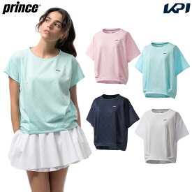 【全品10％OFFクーポン】プリンス Prince テニスウェア レディース ゲームシャツ WS6056 2026SS