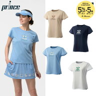 【エントリーで抽選▲最大10万ポイント】プリンス Prince テニスウェア レディース Tシャツ WF6035 2026FW