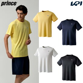 【全品10％OFFクーポン▼】プリンス Prince テニスウェア メンズ Tシャツ MS4002 2024SS
