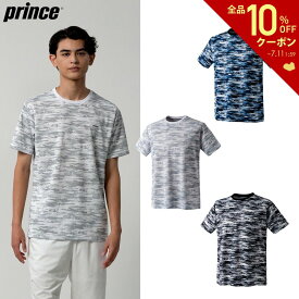 【全品10％OFFクーポン▼】プリンス Prince テニスウェア メンズ ゲームシャツ MS4005 2024SS