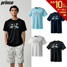 プリンス Prince テニスウェア メンズ Tシャツ MS4009 2024SS