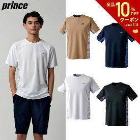 【全品10％OFFクーポン▼】プリンス Prince テニスウェア メンズ ゲームシャツ MS4016 2024SS