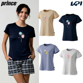 プリンス Prince テニスウェア レディース Tシャツ WS4059【エントリーでボレロプレゼントキャンペーン対象】