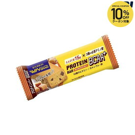 【全品10％OFFクーポン】ブルボン プロテインバーBCAA+キャラメルクッキー 1箱(9本入) SSJM-68082-1 [ポスト投函便対応]