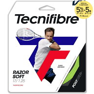 『即日出荷』テクニファイバー Tecnifibre テニスガット・ストリング RAZOR SOFT LIME レーザーソフトラ…