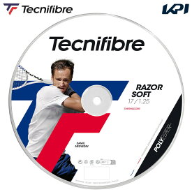 【10％OFFクーポン対象】『即日出荷』テクニファイバー Tecnifibre テニスガット・ストリング RAZOR SOFT LIME レーザーソフト ライム 200mロール 04RRAS