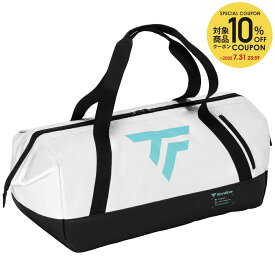 【10％OFFクーポン対象】『即日出荷』テクニファイバー Tecnifibre テニスバッグ・ケース TOUR WHITE BLUE DUFFEL ツアーホワイト ブルー ダッフルバッグ TEMPO V2連動モデル 40TOUWBLDU