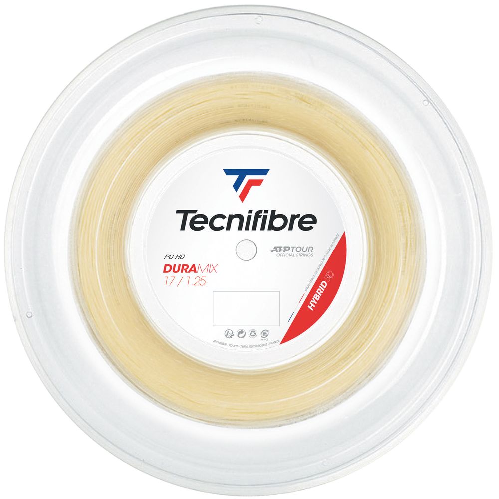 高速配送「あす楽対応」テクニファイバー Tecnifibre テニスガット・ストリング DURAMIX （デュラミックス） 1.25mm 200mロール  TFR300 TFSR302 『即日出荷』 ガット