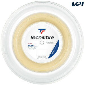 Tecnifibre テクニファイバー 硬式テニスガット MULTIFEEL 1.35mm 200mロール TFR222
