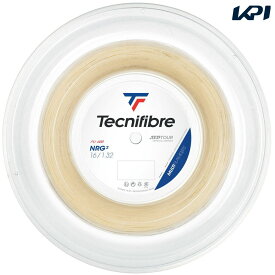 【全品10％OFFクーポン▼】「あす楽対応」テクニファイバー Tecnifibre テニスガット・ストリング NRG2（エヌアールジースクエア） 1.32mm 200mロール TFR212 TFSR204 『即日出荷』