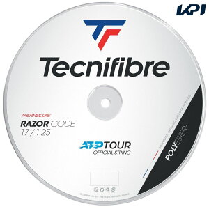 テクニファイバー Tecnifibre テニスガット・ストリング RAZOR CODE (レーザーコード) 1.25mm 200mロール TFR401 TFSR403 ダニール・メドベージェフ選手使用モデル「キーホルダープレゼント」