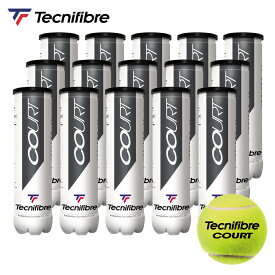 【全品10％OFFクーポン▼～4/17 9:59】【365日出荷】「あす楽対応」テクニファイバー Tecnifibre テニスボール COURT（コート）4個入 1箱（15缶/60球） TBA4CT1 『即日出荷』