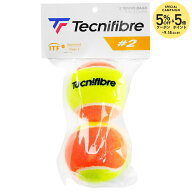 『即日出荷』テクニファイバー Tecnifibre ジュニアテニスボール stage2 ステージ2 2球入 TBP2OR1