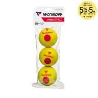 『即日出荷』テクニファイバー Tecnifibre ジュニアテニスボール MY BALL Sponge スポンジ 3球入 TBP3SP1