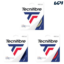 【全品10％OFFクーポン▼】「ポスト投函便で送料無料」テクニファイバー Tecnifibre テニスガット・ストリング X-ONE BIPHASE （エックスワンバイフェイズ） 1.24mm TFG201 TFSG201