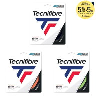 『即日出荷』テクニファイバー Tecnifibre テニスガット・ストリング BLACK CODE （ブラックコード） 1.2…